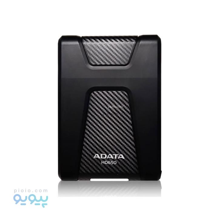 هارد ای دیتا دش درایو دیوربل HD650 ظرفیت 2 ترابایت Adata DashDrive Durable HD650 External HDD - 2TB